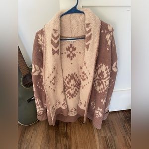 Tribal Print Cardigan